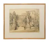 Untitled by Henry Rushbury, watercolour and pencil, sold Nov 2023