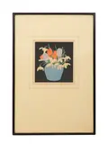 Untitled by Hall Thorpe, woodcut, sold Nov 2023
