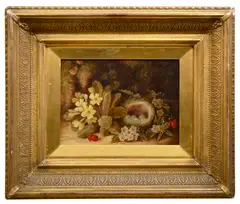 Untitled by Vincent Clare, oil on canvas, offered Jul 2023