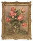 Untitled by Marion Broom, oil on canvas, sold Jul 2023