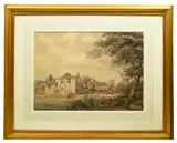 Untitled by Michael Angelo Rooker, watercolour, sold Jul 2023