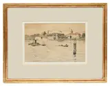 Untitled by Walter Greaves, ink and watercolour, sold Jul 2023