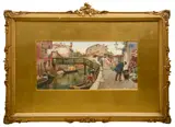 Untitled by Giuseppe Vizzotto Alberti, watercolour, sold Jul 2023