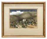 Untitled by Robin Darwin, watercolour and gouache, sold Jul 2023