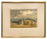 Untitled by Robin Darwin, watercolour and gouache, sold Jul 2023