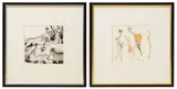 Untitled by John Scarland, ink, sold Jul 2023