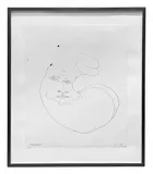 Untitled by David Austin, ink on paper, offered Jul 2023