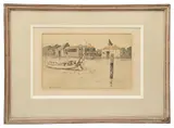 Untitled by Walter Greaves, pencil, sold Jul 2023