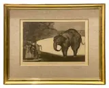 Untitled by Francisco Goya, etching and dry, sold Jul 2023
