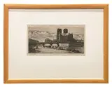 Untitled by Charles Méryon, etching, sold Jul 2023