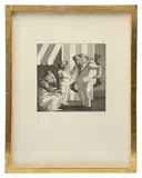 Untitled by Paula Rego, etching and aquatint, sold Jul 2023
