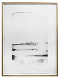 Untitled by John Virtue, etching, sold Jul 2023