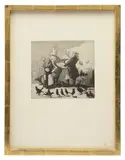 Untitled by Paula Rego, etching and aquatint, sold Jul 2023