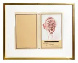 Untitled by Ron Brooks Kitaj, screenprint on paper, sold Jul 2023