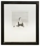 Untitled by David Hockney, etching and aquatint, sold Jul 2023