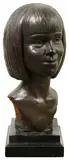 A bronzed plaster bust by Ernest Shone-Jones, sculpture, offered Jul 2023