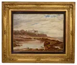 Untitled by S.L. Dunn, oil on canvas, offered Apr 2023