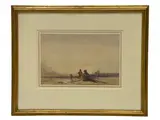 Untitled by Henry Bright, watercolour and pencil, sold Apr 2023