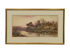 Untitled by Walter Stuart-Lloyd, watercolour and gouache, offered Apr 2023