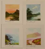 Untitled by Stanley Burchett, 1933, watercolour, offered Apr 2023