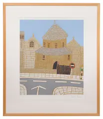 Untitled by Bryan Pearce, lithograph, sold Apr 2023