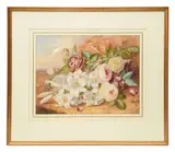 Untitled by Maud Withers, 1861, watercolour, sold Feb 2023