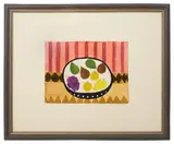 Still Life with a Bowl of Fruit by Mary Fedden, watercolour, offered Nov 2022
