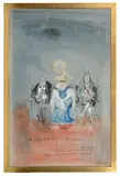 Coughs cannot always be totally suppressed by Ronald Searle, watercolour, sold Feb 2022