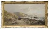Untitled by William Gibbons, 1880, oil on canvas, sold Nov 2021