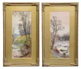 Untitled by John MacWhirter Ra Hsra, watercolor, sold Nov 2021