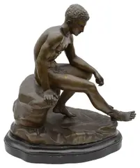 Hermes Seated by Pietro Chiapparelli, bronze, sold Jun 2021