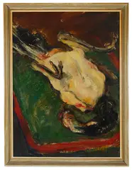 Untitled by Boris Smirnoff, oil on canvas board, offered Feb 2021