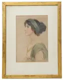 Untitled by Charles Edward Ritchie, pastel, offered Feb 2021