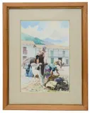 Untitled by Humberto Chaves Cuervo, watercolour, offered Feb 2021