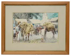 Untitled by Humberto Chaves Cuervo, 1968, watercolour, offered Feb 2021