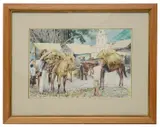 Untitled by Humberto Chaves Cuervo, 1968, watercolour, offered Feb 2021
