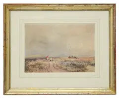 Untitled by David Cox Senior Ows, watercolour, offered Feb 2021