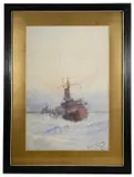 Untitled by Robert William Esdaile Richardson, 1907, watercolour, offered Feb 2021