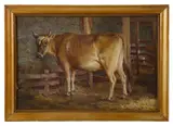 Portrait of Blossom by Fortunino Matania, oil on board, offered Jun 2020