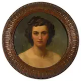 Beryl by Fortunino Matania, oil on board, offered Jun 2020