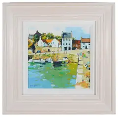 Crail by Lin Pattullo, oil on canvas, offered Jun 2020
