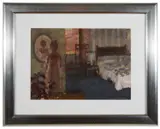 Holiday Cottage II by William Selby, oil on canvas, offered Jun 2020