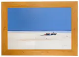 Deserted beach by John Horsewell, oil on canvas, offered Jun 2020