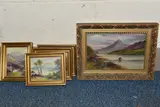 Comprising of a view of Snowdon by George Willis-Pryce, oil, sold Jan 2026