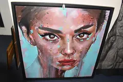 Vision by Rich Parker, 2023, oil on canvas, sold Jan 2026