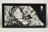 'sleeping beauty) by Sarah Holmes, oil on canvas, sold Dec 2025