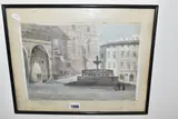Perugia by George Samuel Elgood, 1883, watercolour on paper, offered Dec 2025