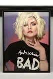 Debbie harry by Nick Holdsworth, mixed media on paper, sold Dec 2025