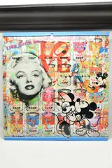 Love soup by Uri Dushy, mixed media, sold Dec 2025