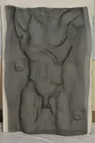 Male torso by David Begbie, sculpture, offered Dec 2025